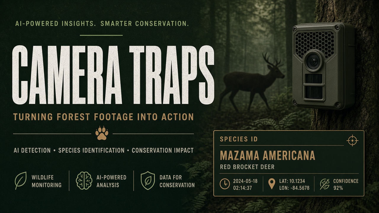 AI wildlife monitoring camera traps MegaDetector SpeciesNet Wildlife Insights species identification workflow
