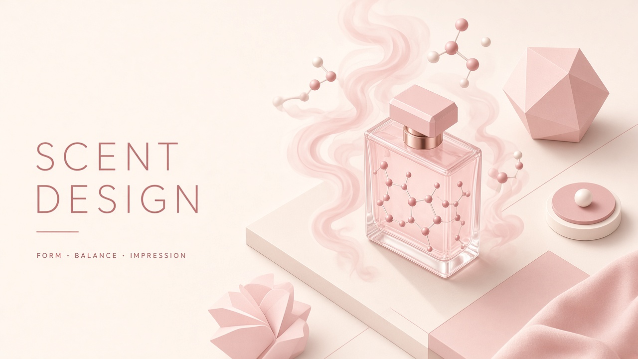 AI perfume formulation chemistry molecule accord touchscreen robot sample olfactive map