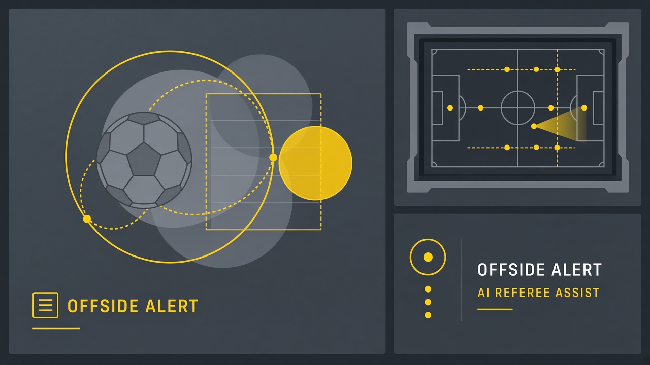 AI referee assist controversial calls VAR Hawk-Eye FIFA semi-automated offside MLB automated ball strike