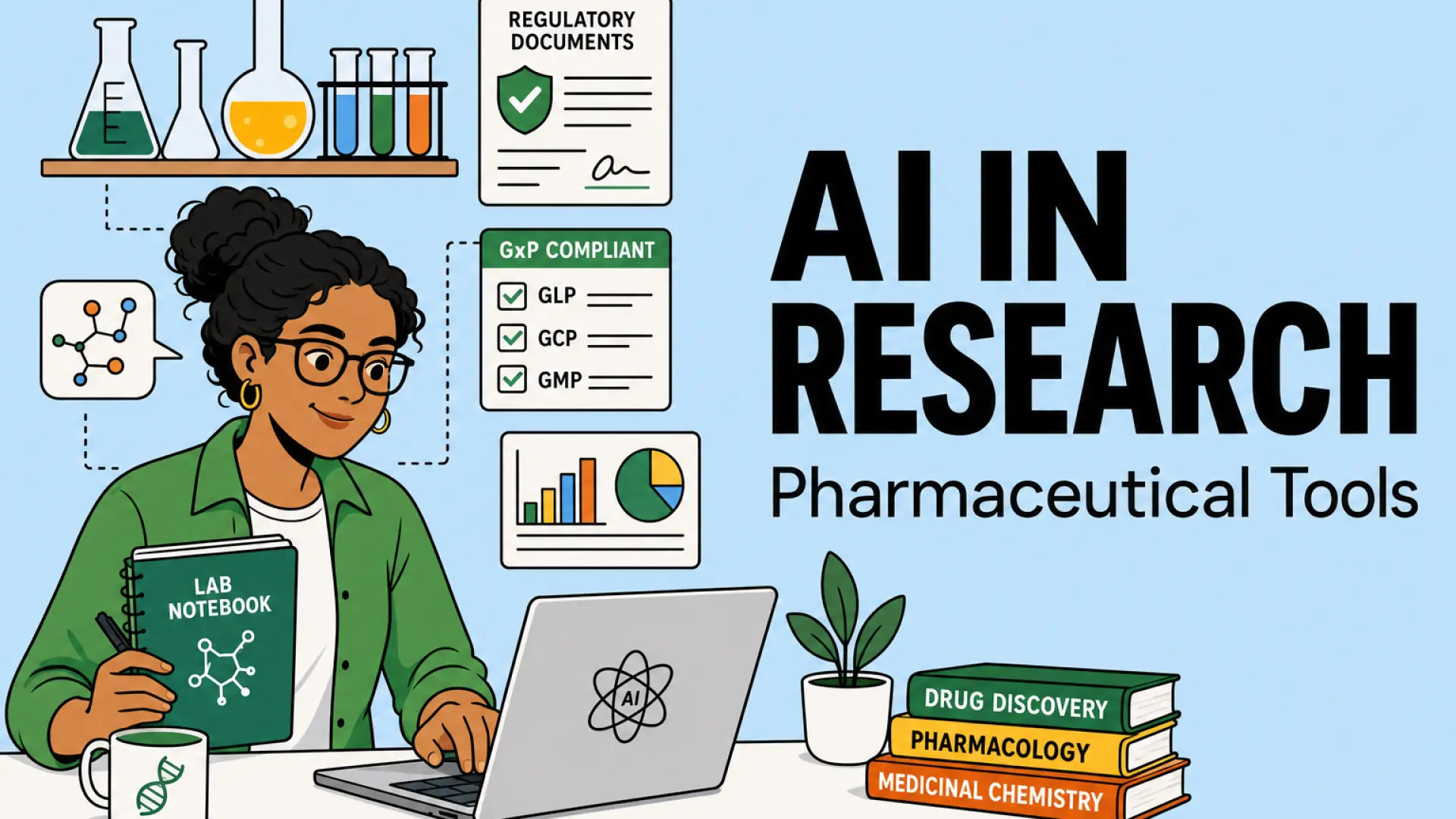 AI tools in pharmaceutical research documentation: GxP compliance, electronic lab notebooks, IP protection, and submission review