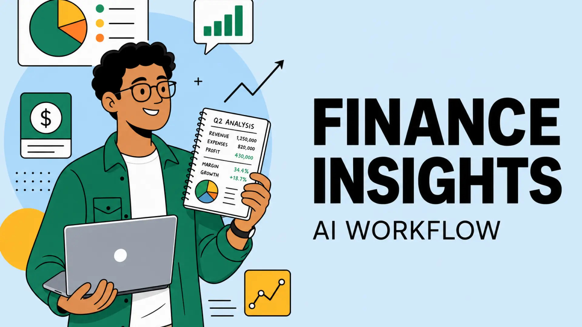 AI workflow for finance FP&A: variance commentary from spreadsheet exports to board deck