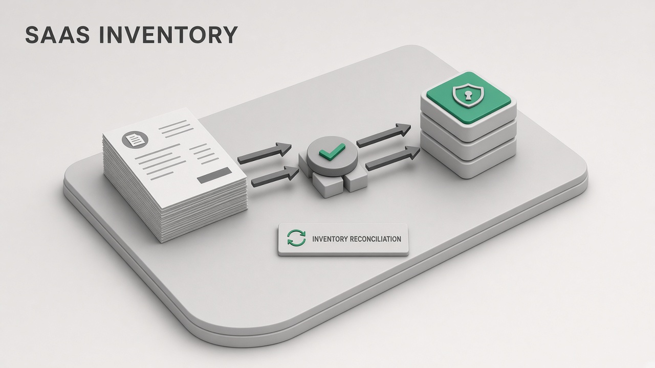 AI workflow for IT asset managers: SaaS inventory reconciliation from invoices and SSO logs
