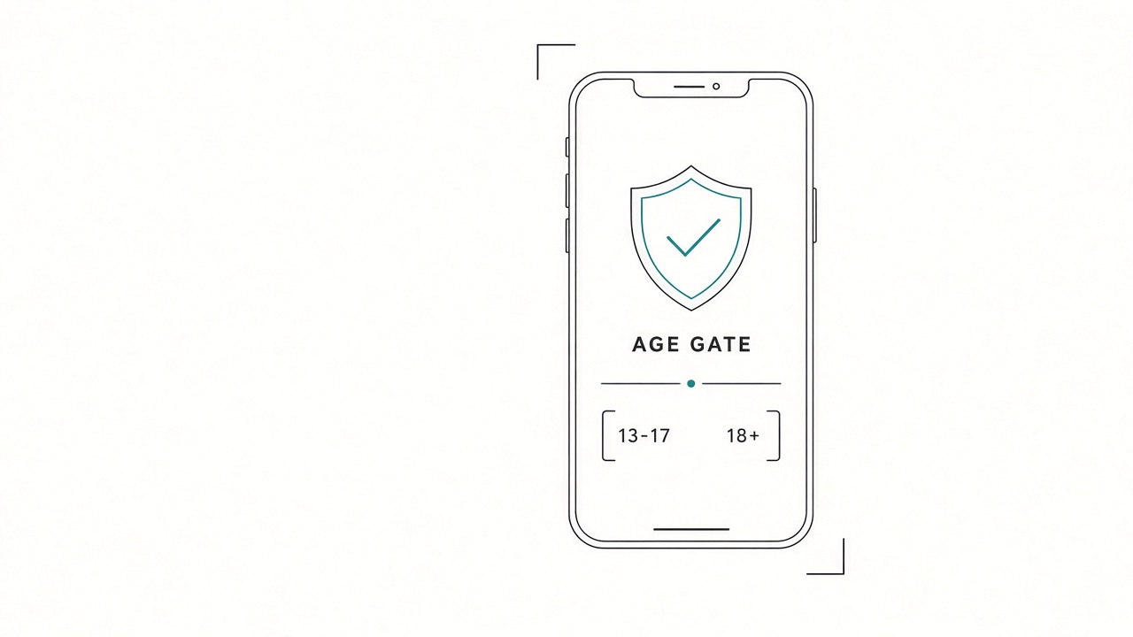 AI chatbot age verification methods comparison for child safety compliance
