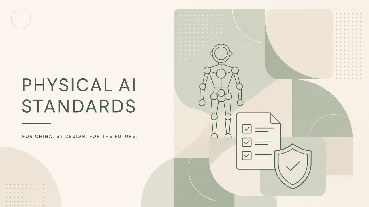 China embodied AI standards for humanoid robots and physical intelligence national framework
