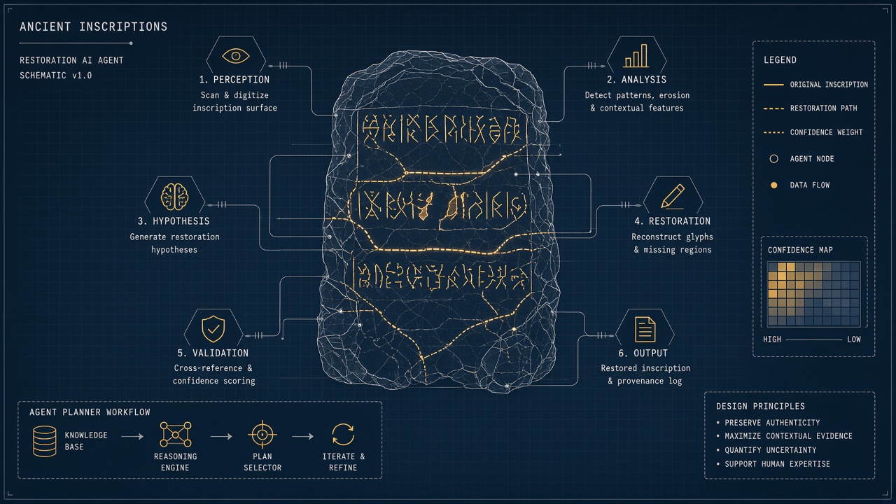 EpiAgent ancient inscription restoration agent planner multimodal epigraphy CVPR 2026