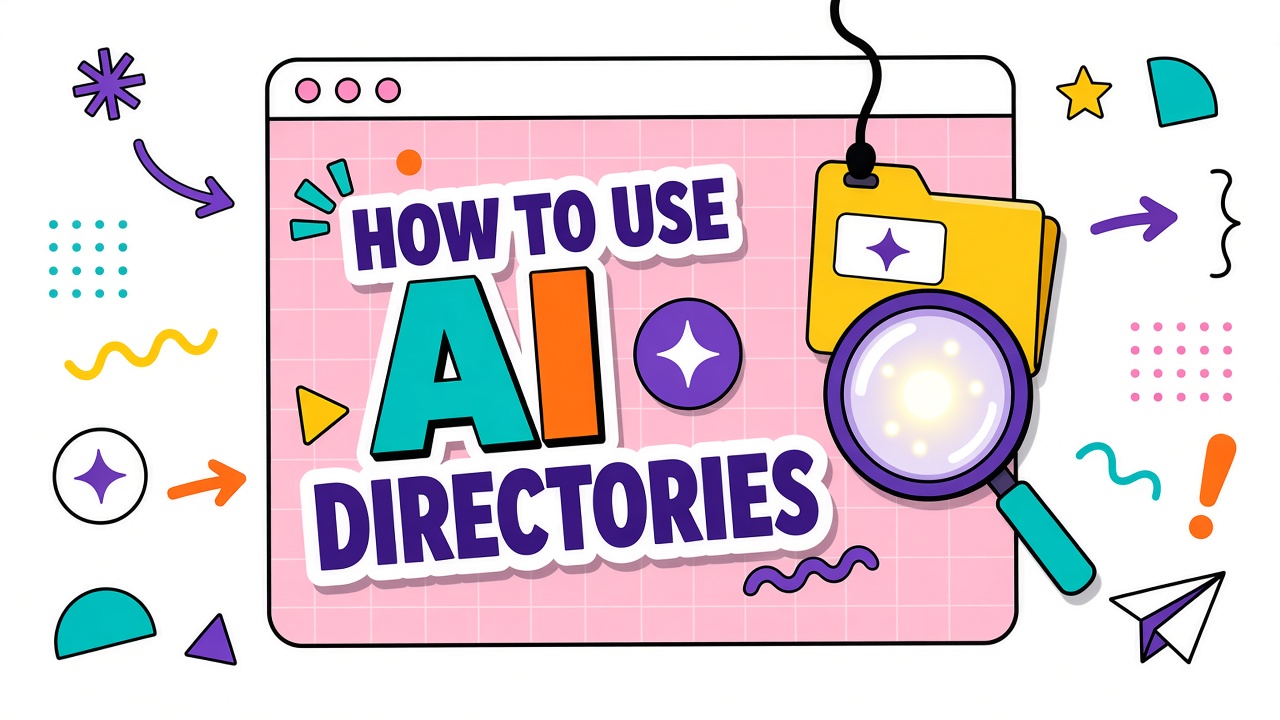How to use AI tool directories effectively without wasting hours browsing endless lists