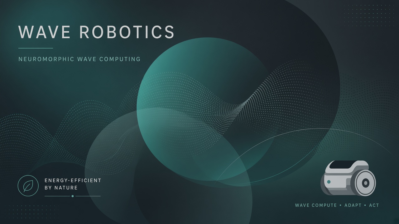 Neuromorphic wave computing robotics edge obstacle avoidance energy efficient perception