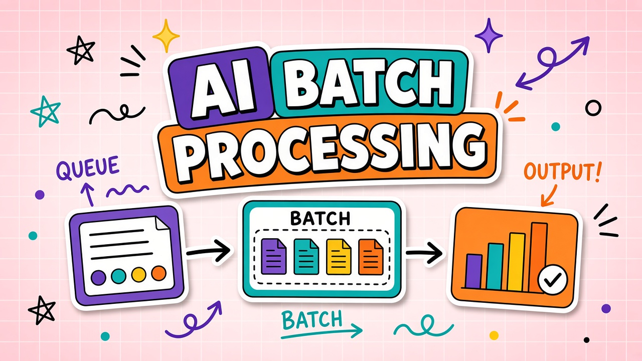 AI batch processing: queued jobs versus streaming responses for API workloads