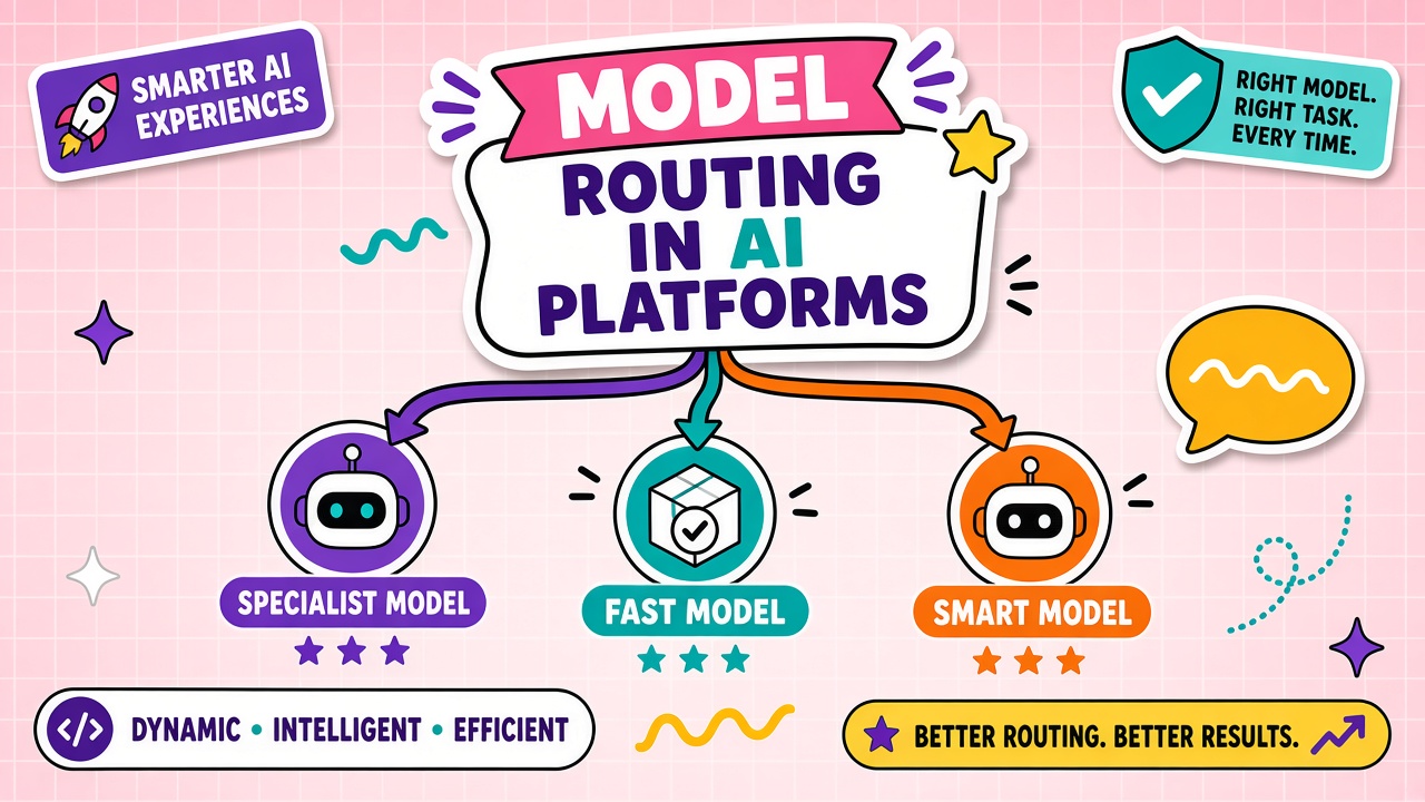 What is model routing in AI platforms: selecting the right LLM per request based on cost latency quality and compliance