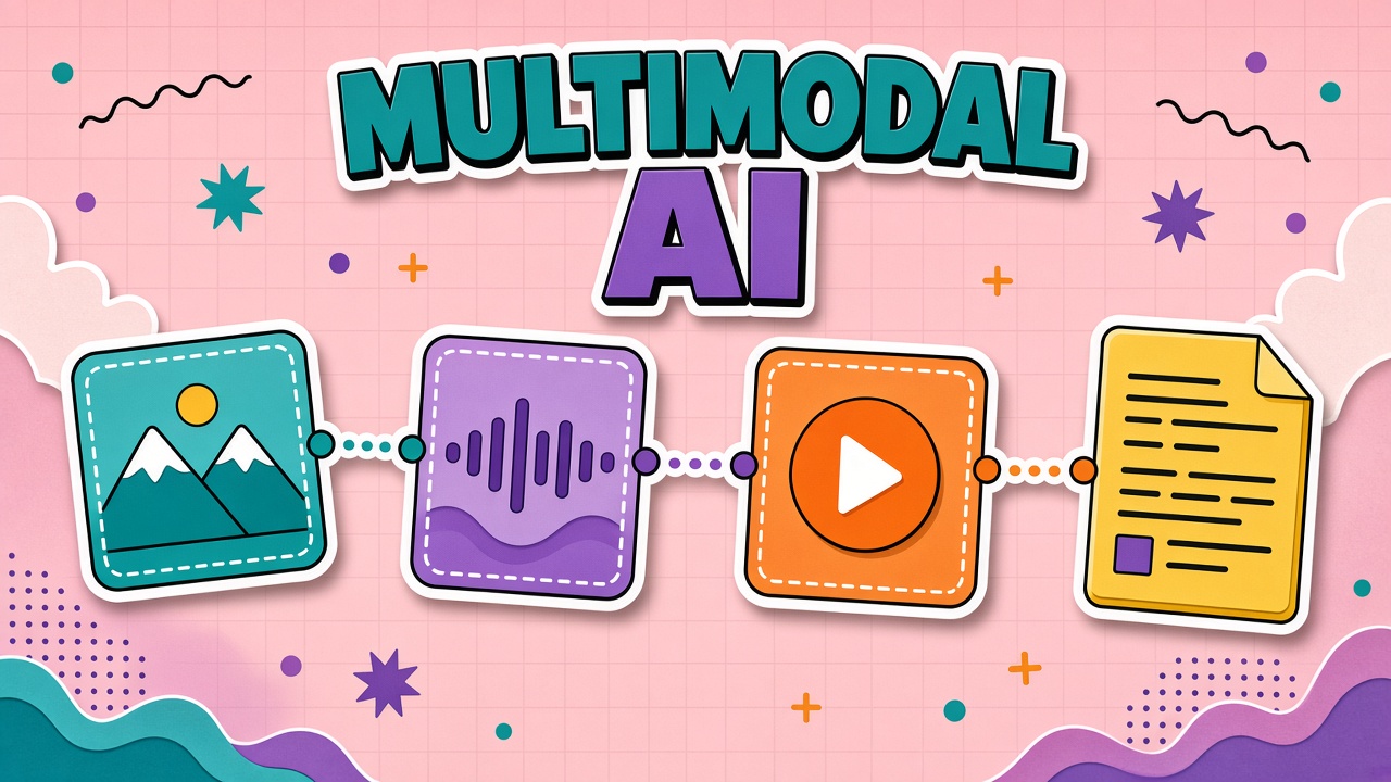 What is multimodal AI: text image audio and video inputs and outputs in unified AI models