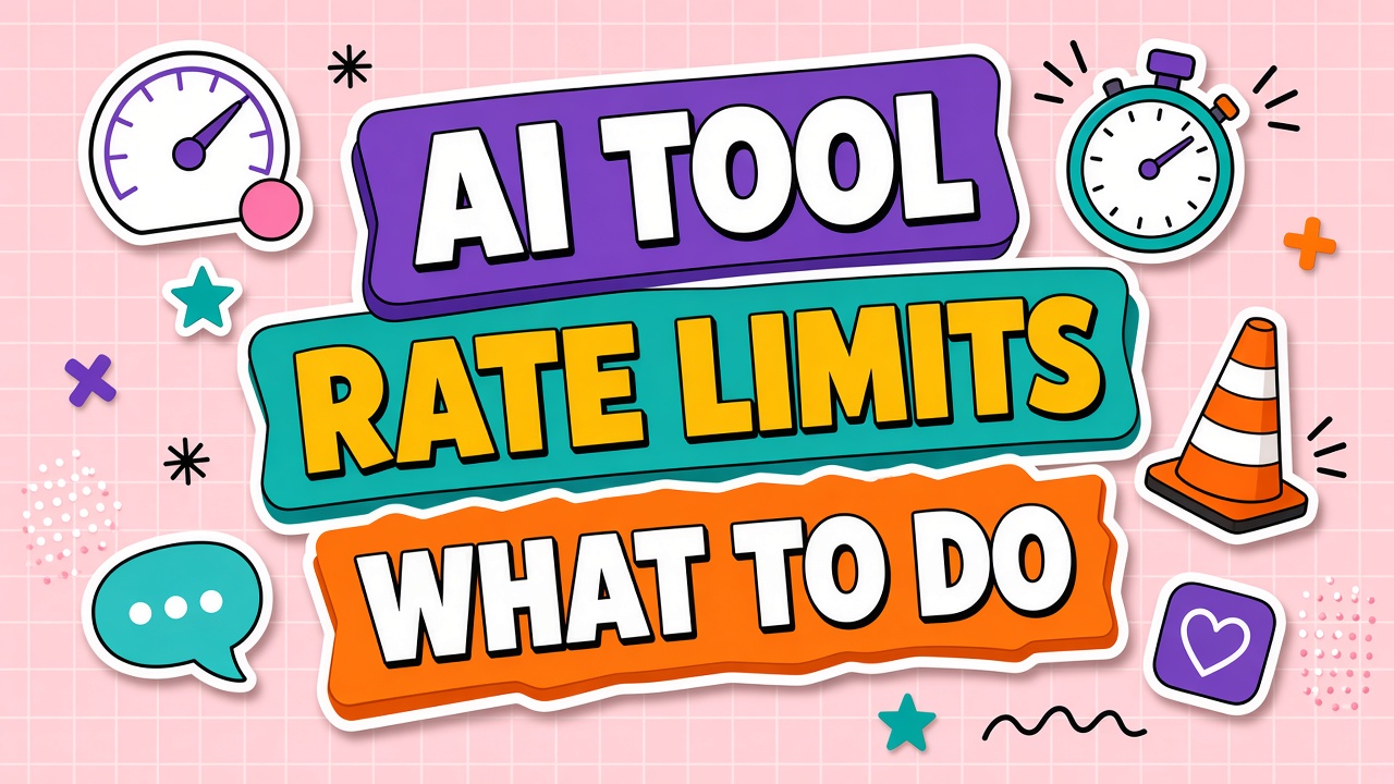 When AI tools hit rate limits: RPM TPM daily caps, backoff strategies, caching, and tier upgrades