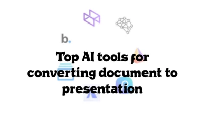 Top AI tools for converting document to presentation