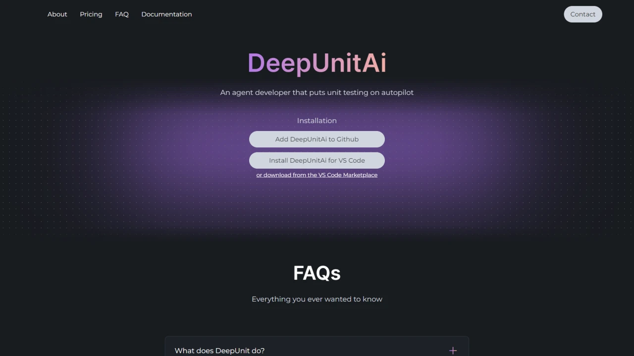 DeepUnitAI