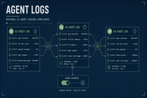 Agent Governance Logging Requirements by Region in 2026