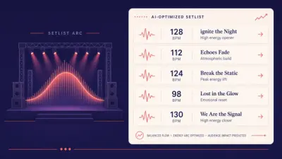 AI Concert Setlist Optimization: Data-Driven Tours Without Losing Spontaneity