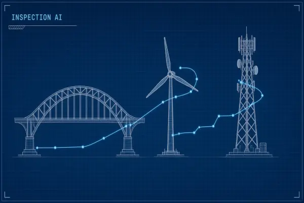 AI Drone Infrastructure Inspection: Bridges, Turbines, and Cell Towers