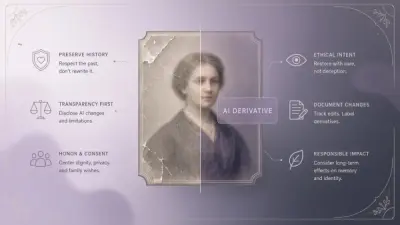 AI Family Photo Restoration: Colorization Ethics and Historical Accuracy