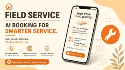 AI for Field Service Call Booking: Plumbers, HVAC, and Roofers