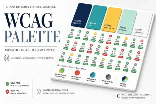 AI for Accessible Color Palettes: Beyond Pretty Gradients