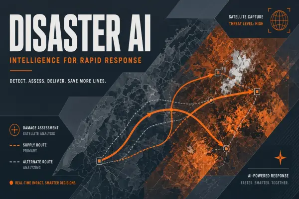 AI for Disaster Response: Coordination Without Replacing Responders