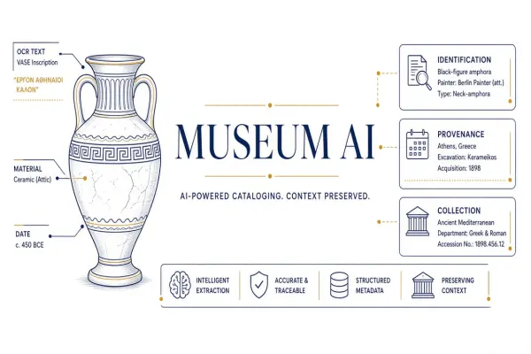 AI for Museum Cataloging: Digitizing Collections at Scale
