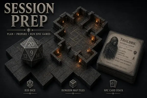AI for TTRPG Session Prep: Dungeon Masters Workflow