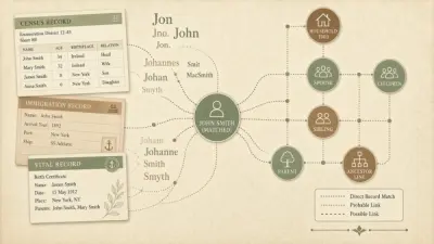 AI Genealogy Record Matching: Fuzzy Linking Across Census and Parish Archives