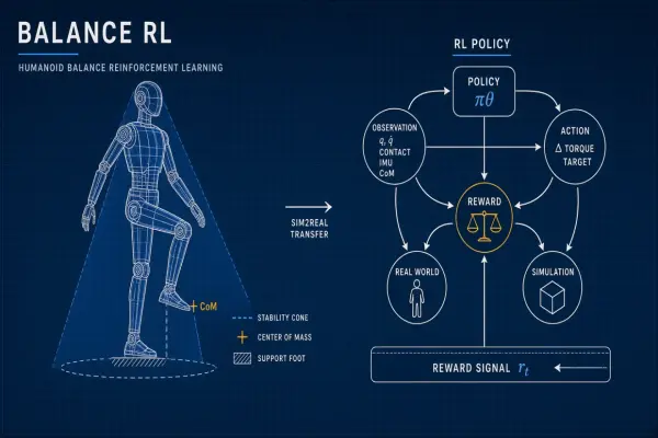Humanoid Robot Balance Control with Reinforcement Learning
