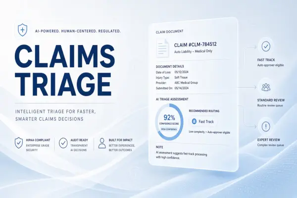 AI Insurance Claims Triage: Speed Without Denial Mistakes