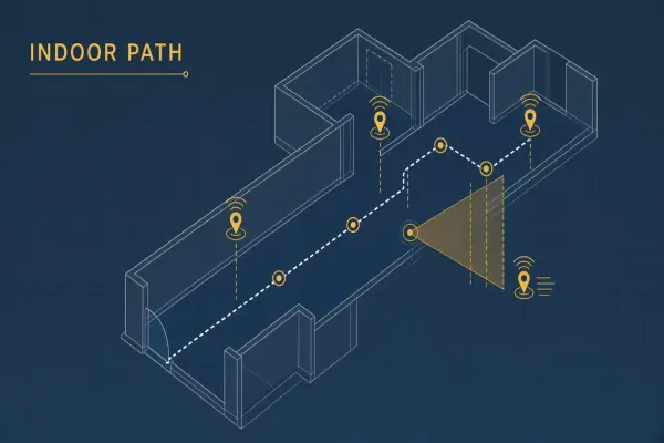 Indoor Navigation AI for Low-Vision Travelers