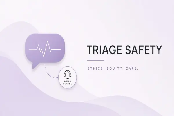 AI Mental Health Chatbot Triage: When Automation Helps and When It Harms