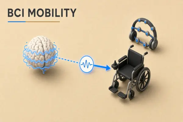 Non-Invasive BCI Wheelchair Control: How AI Interprets Brain Signals