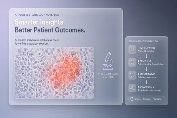 AI Pathology Second Opinion Workflow: Digital Slides in Modern Labs