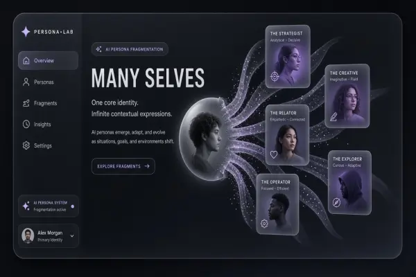 AI Personas and Identity Fragmentation: One User, Many Selves