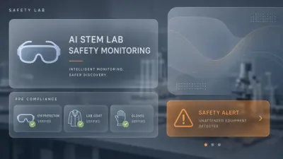 AI STEM Lab Safety Monitoring: Computer Vision for Goggles and Spill Detection