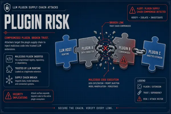 AI Supply Chain Attacks on LLM Plugins: 2026 Incident Trends