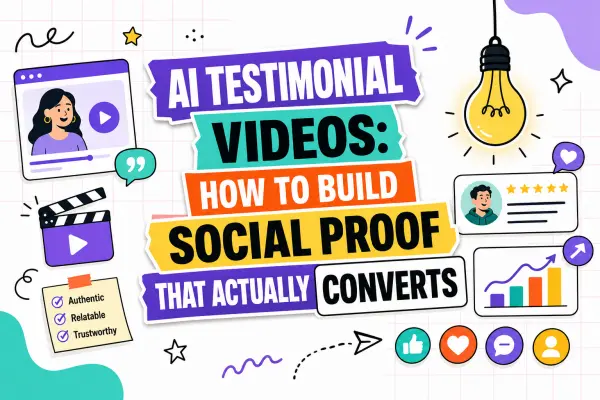 AI Testimonial Videos: How to Build Social Proof That Actually Converts