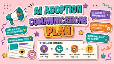 Internal Communications Plan for AI Tool Rollouts