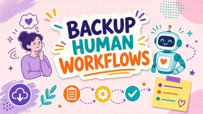 Designing Backup Human Workflows When AI Tools Fail