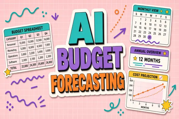 AI Tool Budget Forecasting: Monthly and Annual Workflow