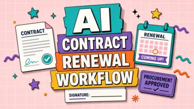 AI Tool Contract Renewal Workflow for Procurement