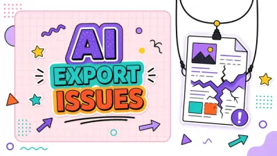 AI Tool Export and Format Issues: Broken Markdown JSON and PDFs