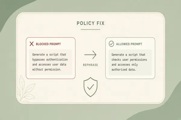 Resolving Content Policy Blocks in Image Generation