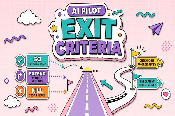 AI Tool Pilot Exit Criteria: Go, Extend, or Kill