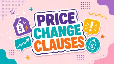 Price Change Notification Clauses in AI Contracts