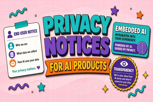 Privacy Notices When You Embed AI in Customer Products