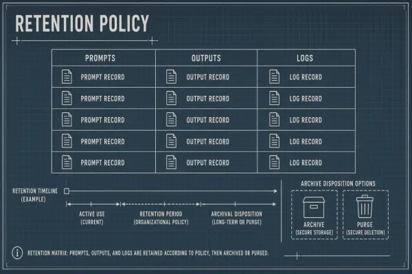 Records Retention Policy for AI-Generated Outputs