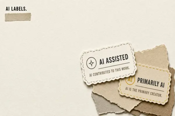 Internal Transparency Labeling for AI-Assisted Deliverables