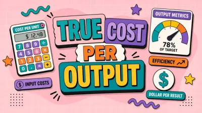 Calculating True Cost per Output for AI Workflows