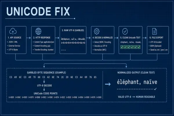 Fixing Garbled Unicode in AI Tool Outputs